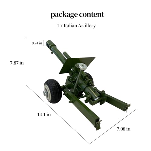 image for Generic New Italian Artillery Handcraft Model, Stainless Steel Firecra