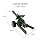 Italienisches Artillerie-Handarbeitsmodell, Edelstahl-Feuerwerkskörper-Modell, Militärmodell-Sammlung, Ornamente (Azzurro)