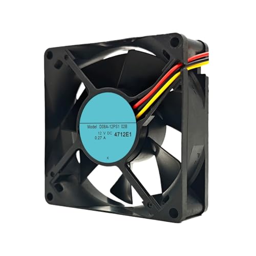 Ventilateur de refroidissement interne 80x80x25 mm pour électronique 12V - 2
