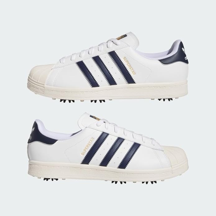 adidas SUPERSTAR GOLF ID5003 ホワイト/ネイビー ad-id5003-1.jpg