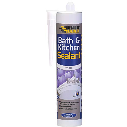 Everbuild Acrylic Sealant, White, 290ml