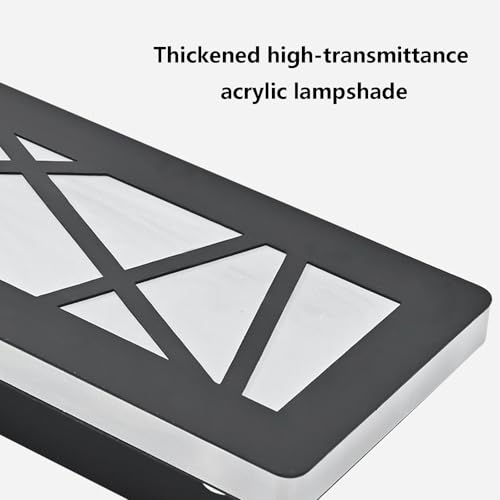 Applique murale LED extérieure 100cm noire IP67 dimmable - 4