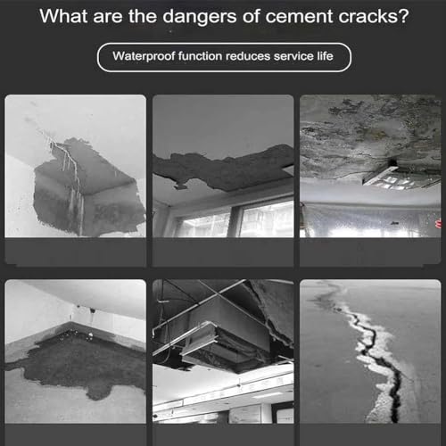 Pegamento líquido impermeable para reparación de grietas en concreto miniatura 2