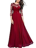 3/4 Arm, kleid, Rückenschnitt aus Spitzen, elastische Qualität