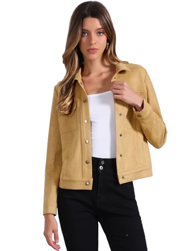 Veste western en daim synthétique pour éviter les vestes lourdes en automne