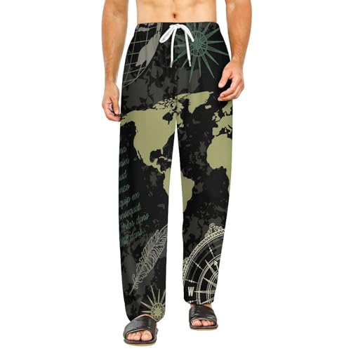 Pantalon de détente femme pour soirées cocooning et nuits douces taille S