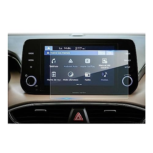 Verre trempé pour Santa Fe 2021 : écran GPS protégé en voyage