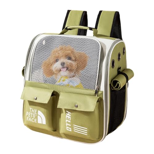 Mochila para mascotas y gatos con diseño transpirable y cómodo 7