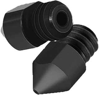 OPRIX New MK8 Hardened Steel Nozzle Extruder Head Compatible With A8 A8Plus Ender 3 CR10 3D Printer Update Nozzles 0.2/0.3/0.4/0.5/0.6/0.8/1.0mm (Color : 10pcs, Size : 0.8mm)