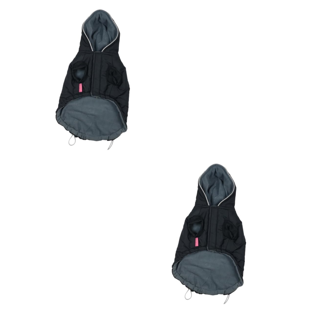 Manteau pour 2 pièces imperméable avec gilet en coton isolant pour petit chien