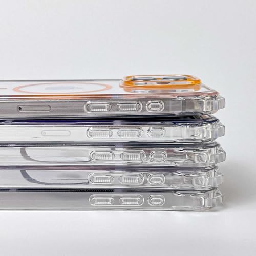 Coque antichoc iPhone Air cordon orange contre les chutes et pertes