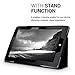 kwmobile Case Compatible with Chuwi Hi10 Pro - Slim PU Leather Tablet Cover with Stand Feature - Black