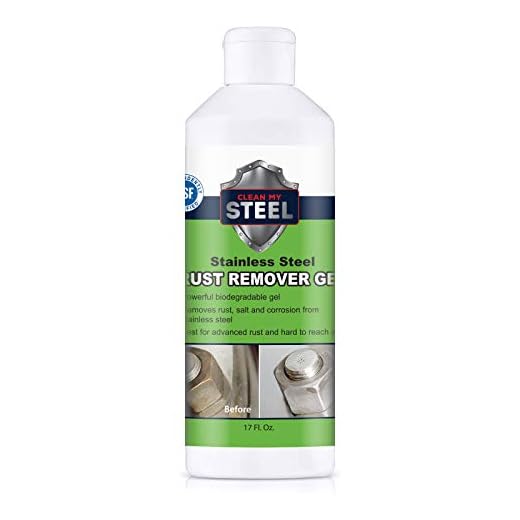 Heavy-Duty Rust Stain Remover Gel