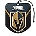 FANMATS NHL Vegas Golden Knights Air Fresheners2 Pack Shield Design Air Fresheners, Team Colors, One Size