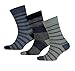 Price comparison product image Ted Baker Mens 3 Pack Hoisted Socks One Size UK 7-11 EU 41-46
