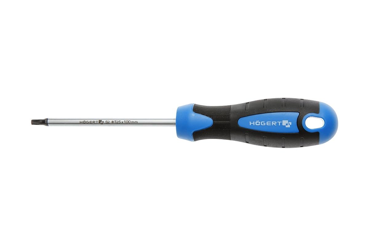 Högert Technik Germany Screwdriver torx T8, 75 mm, S2 steel-picture-11