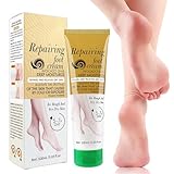 【Exfoliación suave】: Esta crema para pies no solo hidrata, sino que también elimina suavemente las células muertas de la piel, reduciendo la acumulación de piel seca y mejorando la aspereza. Revitalice sus pies con nuestra crema exfoliante para una textura más suave.