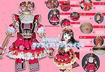 Amazon Co Jp 実物撮影 コスプレ衣装ラブライブ サンシャイン バレンタインデーチョコレート 第3版 黒澤ダイヤ 全セットコスチューム 変身 仮装 ステージ服 舞台 ハロウィン クリスマス ホビー