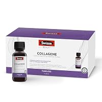 SWISSE Collagene Integratore Liquido da Bere con Arance Rosse, 7 Flaconi x 30 ml, Made in Italy