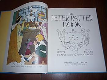 Hardcover The Peter Patter book of nursery rhymes Book