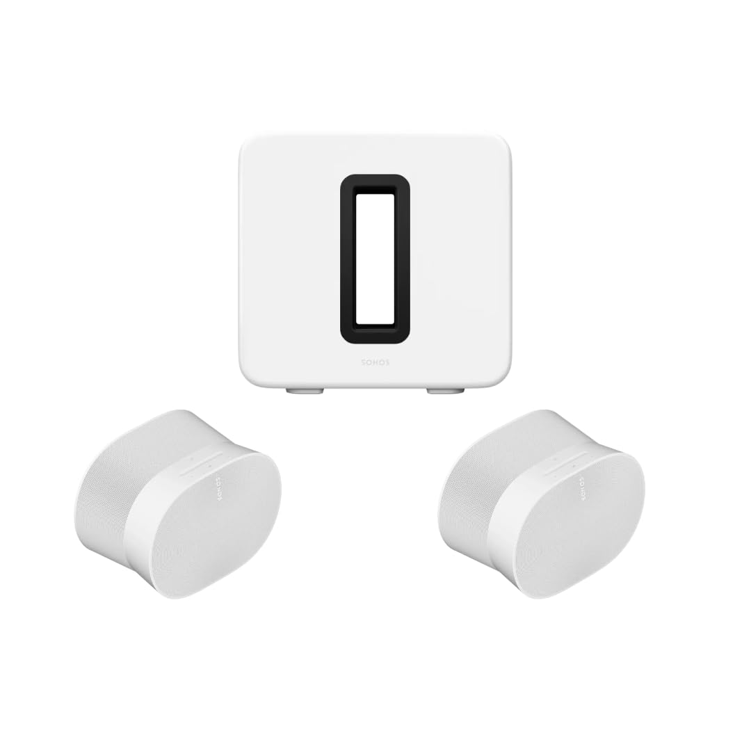 Sonos Sub Gen3 WH 1 + Era 300 WH 2