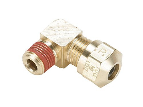 Parker Hannifin VS269NTA-8-8-pk10 Air Brake-NTA Male Elbow Fitting, Brass, 1/2" Compression Tube x 1/2" Male Thread (Pack of 10)