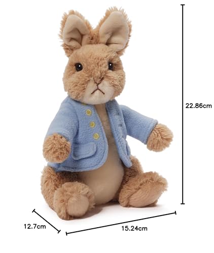 Gund Classic Beatrix Potter Peter Rabbit Stuffed Animal, 9 inches
