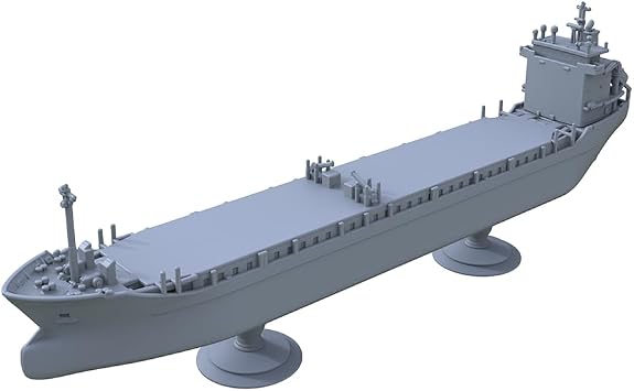1/2000 Warship Model Norwegian Freight Ship Norbris Full Hull Model
