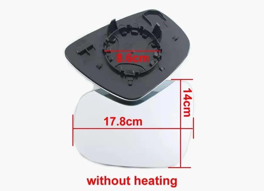 Rétroviseur latéral droit de rechange compatible Chery Tiggo 5X - 4