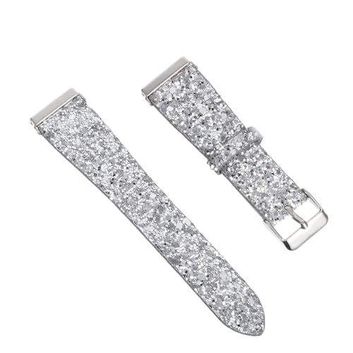 Correa de reloj de cuero con purpurina para transformar tu look de oficina y noche
