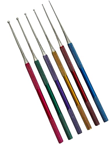 Premium German Stainless-Ball Tip Snake Sexing Probe Set 6 Pieces