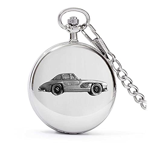 Montre gousset 300 SL voiture de sport : le cadeau idéal pour homme passionné d'automobile