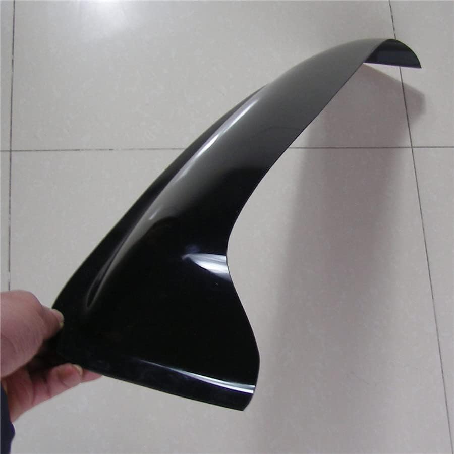 Miniatura 7 de Deflector de viento original de 38 pulgadas, ajuste universal, protección contra la lluvia, techo solar, 1 unidad, tintado de humo oscuro, visera de