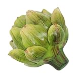 Alcachofa artificial: buen material seleccionado, el adorno de planta falsa se puede usar repetidamente, decoración de alcachofa