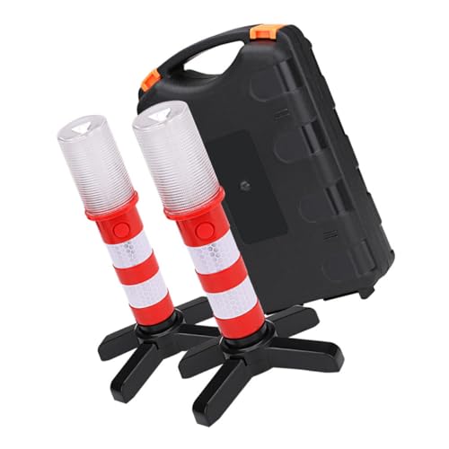 Lampe de secours ABS PC stroboscopique pour contrôle de trafic à adsorption magnétique