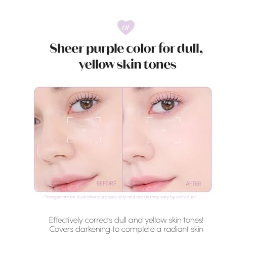 Image of ETUDE Zero Sebum Loose Powder Purple, Lavender Tone Correcting Finely Milled Powder for Yellow Undertones, Lightweight Shine Control, Soft Matte Blur, 4g