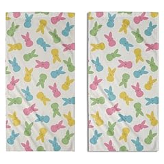 Pink Blue Green-rabbit