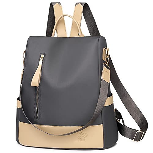 Homarket Women Backpack Waterproof PU Leather Fashion Purse Shoulder Bag Travel Backpack Ladies