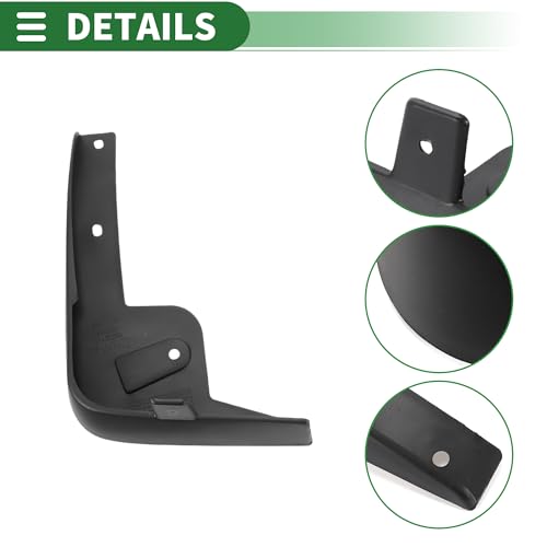 Image of Motoforti Mud Flaps Splash Guards Mud Guards for Nissan Tiida 2005-2010 W /Mount Accessories