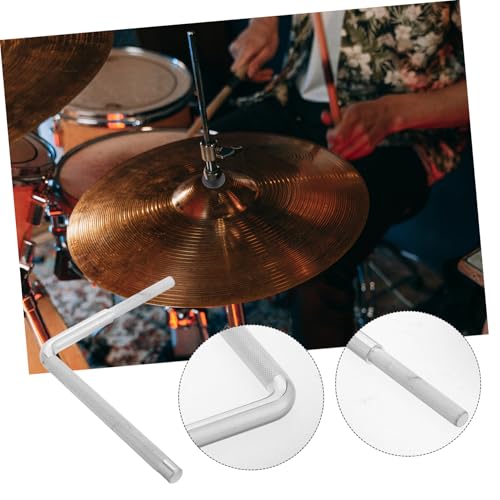 Mikinona Soporte para Cowbell con Varilla, Montura Estable para Percusión para Baterías miniatura 5