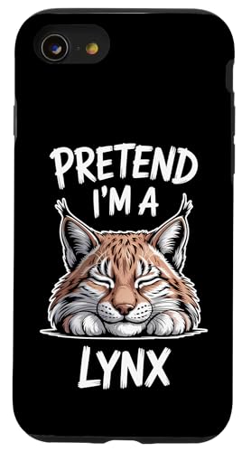 Fingere Lynx Sleeping Funny Lynx Custodia per iPhone SE (2020) / 7/8