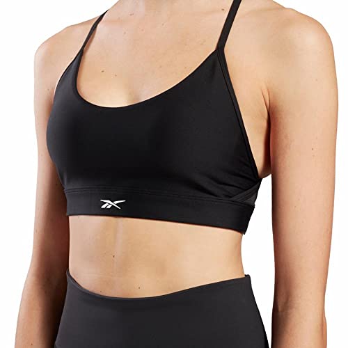 Sujetador deportivo mujer Reebok Lux con tirantes finos, ideal para tus entrenamientos