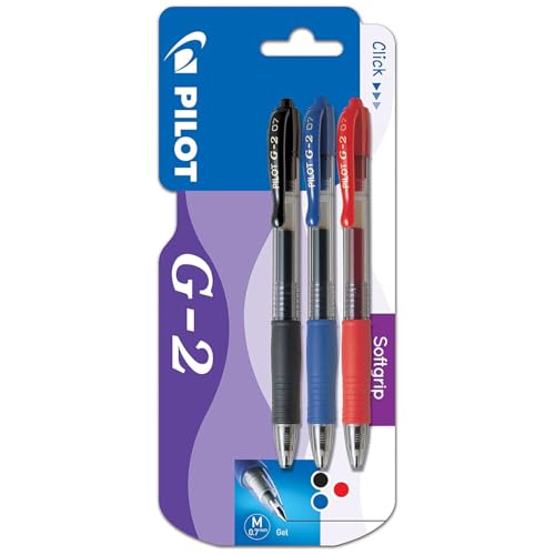 PILOT G207 Bolígrafo Gel Retráctil Pack 6 miniatura 2
