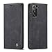 Kowauri Flip Case for Galaxy S21,Leather Wallet Case Classic Design with Card Slot and Magnetic Closure Flip Fold Case for Samsung Galaxy S21 5G (Black)