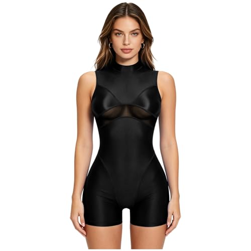 Collant sport gym yoga ajusté leotard une pièce anti frottement