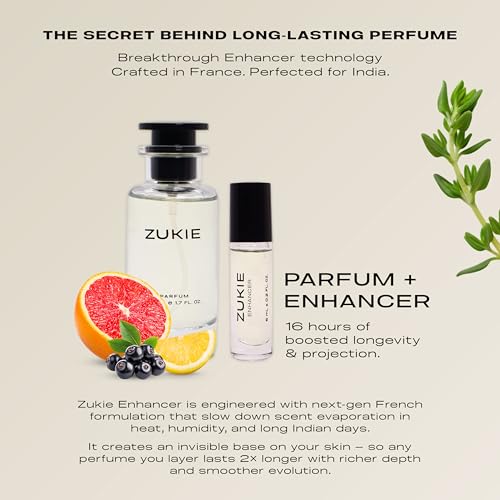 Image of Zukie RAJCODE Perfume for Men with Attar Roll-On (Combo Offer) | Fresh, Spicy & Ambery Parfum | Long-Lasting Luxury Night Fragrance for Weddings, Parties & Special Occasions