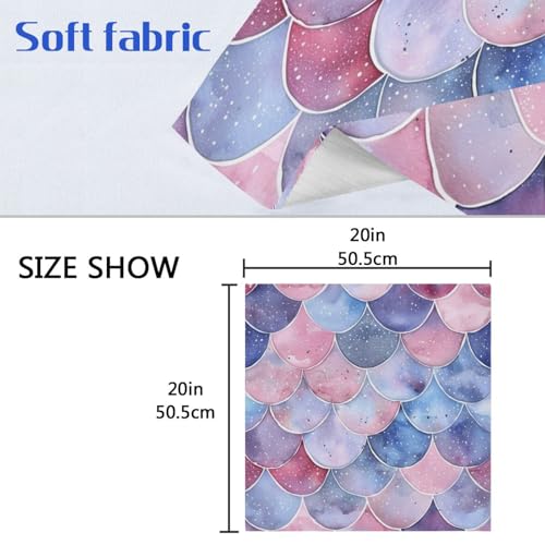 Servilletas de Tela 20x20 pulgadas Pack de 6 Multicolor miniatura 6