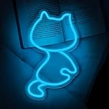 🎁【USB POWERED】- Este neon led para la decoración de la pared utiliza la carga USB de 5V (cabeza de carga no incluida). No es necesario desmontar y sustituir la batería, lo que resulta más cómodo. El tamaño del luminoso de neon es de aproximadamente: 30 * 15.5 cm, el cable de carga es de 1.5 m de largo y se puede conectar al puerto de su ordenador o puerto USB o banco de energía para encender la luz de neón al aire libre, fácil de instalar y operar.