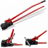 Manual Rebar Bender and Cutter, 2-in-1 Tool for Up to 5/8 Inch Rebar