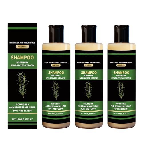 Shampoing au romarin QPJUVC volumisant et fortifiant pour la croissance des cheveux fins